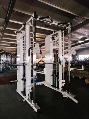 Multifunctionele Power Rack Thuis Gym Fitness Krachttraining met Weight Stack 3*80KG