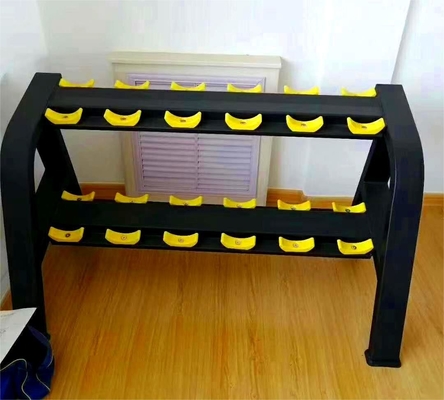 Professionele 3-tier staal dumbbell rek voor gewichtheffen oefening minimale aanpassing