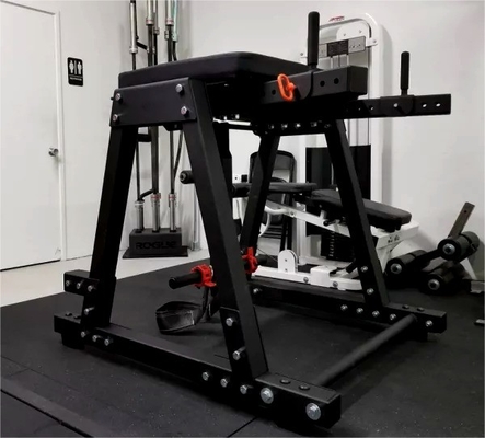 Beenspieren Krachttraining Pressplaat geladen Reverse Hyper Machine