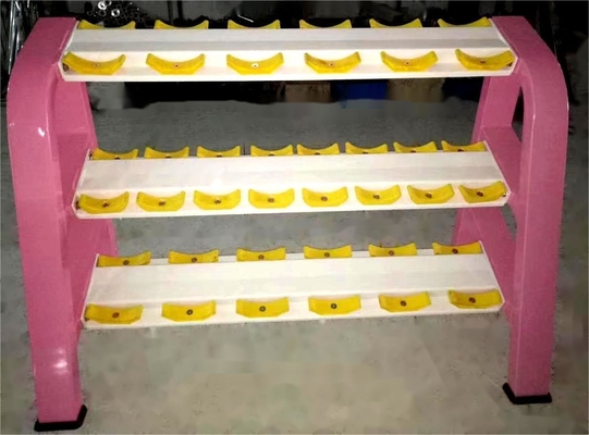Professionele 3-tier staal dumbbell rek voor gewichtheffen oefening minimale aanpassing
