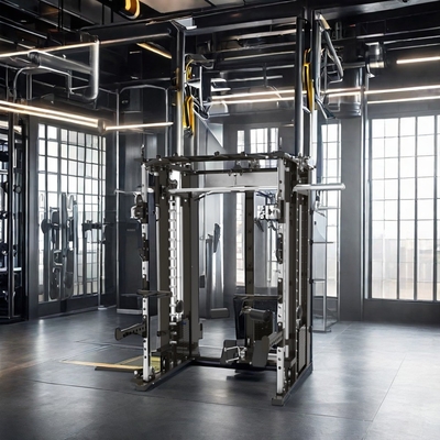 Commerciële multifunctionele fitnessrack Smith machine multifunctionele fitnesstrainer