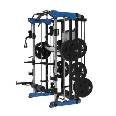 Commerciële multifunctionele fitnessrack Smith machine multifunctionele fitnesstrainer
