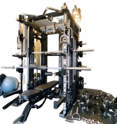 Staalbuis Q235 Commerciële all-in-one functioneel trainer multifunctie Smith machine