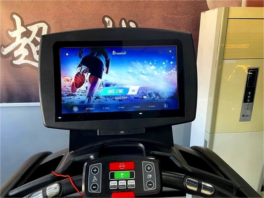 45-47 cm breedte elektrische aandrijving staal loopband machine voor commerciële fitnessapparatuur