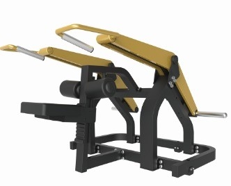 Stalen middelgrote laadmachine met vrije gewichtsplaat geladen zittende beenverlengmachine voor trainingen
