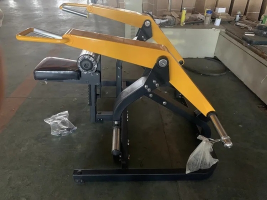 Stalen middelgrote laadmachine met vrije gewichtsplaat geladen zittende beenverlengmachine voor trainingen