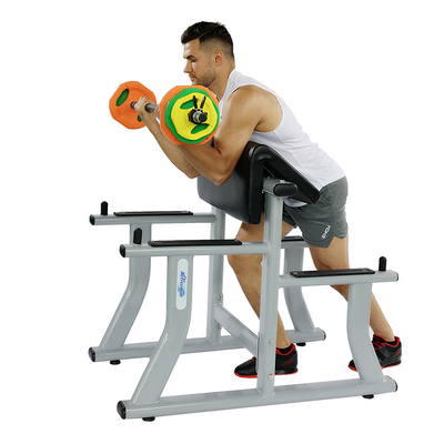 1170*800*1080 mm Arm Curl Bench voor Biceps Curl Pin Load Selection Machines in de sportschool
