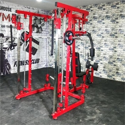 Home Gym Equipment voor Krachttraining Multi Function Power Squat Rack Smith Machine