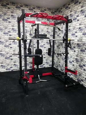 Home Gym Equipment voor Krachttraining Multi Function Power Squat Rack Smith Machine