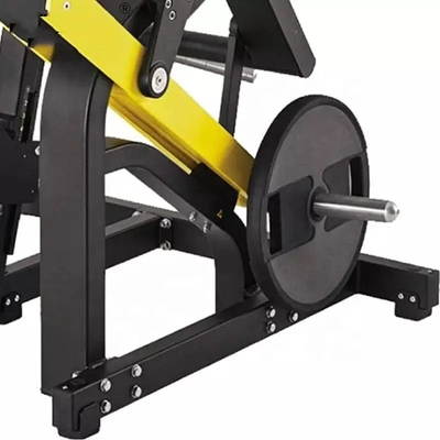 Fitness-krachttrainingsapparatuur voor de sportschool of thuis Staalplaat geladen staande beenkrul