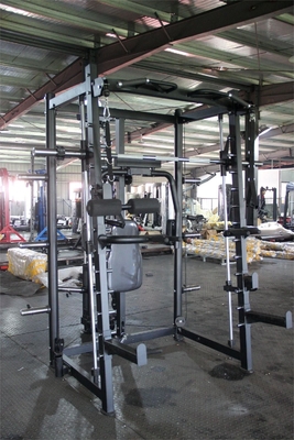 Power Squat Rack Smith Machine voor Schouder Borst Leg Press All-in-One Gym apparatuur