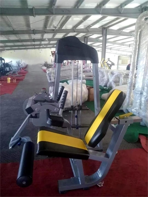 Universal Medium Loader Steel Seated Leg Curl Machine voor gymtraining Pin Load Selectie