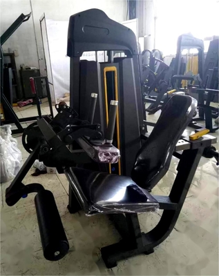 Universal Medium Loader Steel Seated Leg Curl Machine voor gymtraining Pin Load Selectie