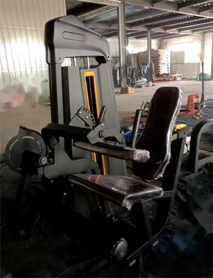 Universal Medium Loader Steel Seated Leg Curl Machine voor gymtraining Pin Load Selectie