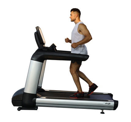 Unisex vouwbare elektrische loopband voor cardio training en bodybuilding in commerciële sportschool