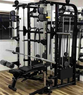 Gymcentrum All in One Indoor Multifunctioneel Commercieel Staal Smith Machine Gewichtsstaven