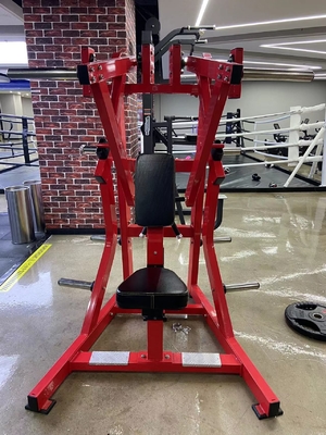 1220*1200*1710 mm Laag rij Iso Lat Pulldown Machine voor Deltoids Back Lateral Exercise