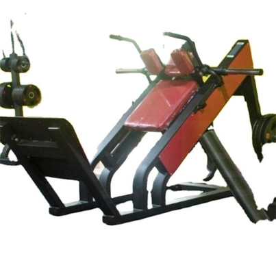 Weight Stack Machine Steel 45 Grade Hack Slide Leg Press Hack Squat voor commerciële sportschool