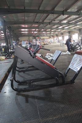 Weight Stack Machine Steel 45 Grade Hack Slide Leg Press Hack Squat voor commerciële sportschool