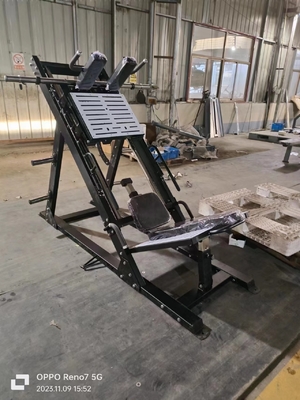 Verstelbare dubbele functie Leg Press Plate geladen Hack Squat Machine voor commerciële gym