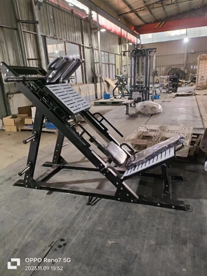 Verstelbare dubbele functie Leg Press Plate geladen Hack Squat Machine voor commerciële gym