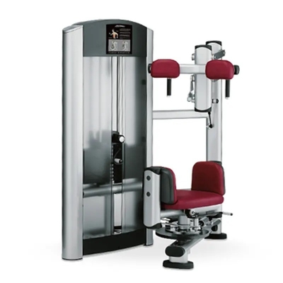 Commerciële sportschoolapparatuur Medium Loader Abdominal Oblique Crunch Style Rotary Torso