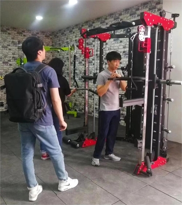 All-in-one multifunctionele staal Smith machine voor sport training en borst oefening