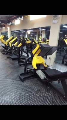 Commerciële fitnessruimte Inverted Pedal en Squat Plate Laaded Leg Press 45 Krachtoerusting