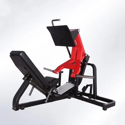 Commerciële fitnessruimte Inverted Pedal en Squat Plate Laaded Leg Press 45 Krachtoerusting