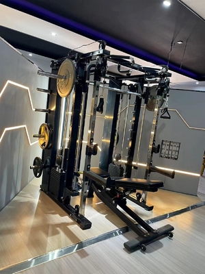 Multifunktioneel commercieel sportschoolrack Smith machine voor thuis fitness krachttraining