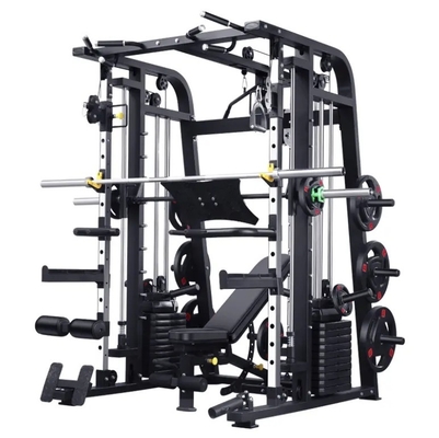 Home Multifunktioneel gewichtheffen trainingsstation met Unisex Smith Machine