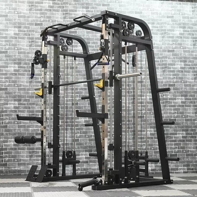 Home Multifunktioneel gewichtheffen trainingsstation met Unisex Smith Machine