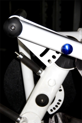Medium Loader Verstelbare Stalen Leg Curl Machine Verstelbare stoel voor kalf oefening