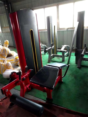 140 kg Staal pin-beladen verstelbare zittende beenverlenging en neerwagen krul tweefunktieve sportschoolapparatuur Medium Loader