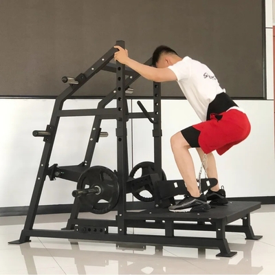 Commerciële sportschoolapparatuur Plaat geladen gordel Squat bevestiging voor multi-functie kracht