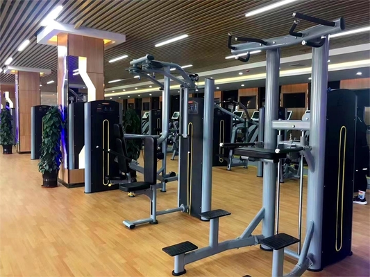 Pull-up bar en dip machine voor triceps Deltoïden training met behulp van fitness sport functio