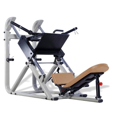 45 graden Leg Press Plaat geladen Commerciële sportschoolapparatuur Staal Q235 verstelbare bank