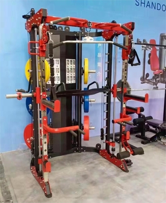 Sport trainingsstijl multifunctioneel power squat rack en smith machine voor training