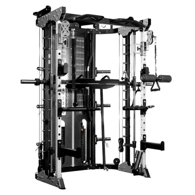 Sport trainingsstijl multifunctioneel power squat rack en smith machine voor training