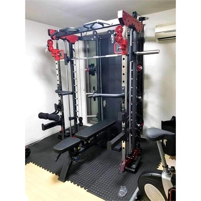 Sport trainingsstijl multifunctioneel power squat rack en smith machine voor training