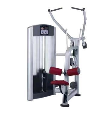 Staalbouw Commerciële sportschoolapparatuur Lat pulldown pin load selection machines