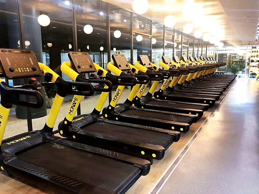 Draagbare fitnessoplossing 3.0 pk elektrische motor loopband met een snelheidsbereik van 0,5-20 km/u