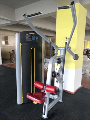 Staalbouw Commerciële sportschoolapparatuur Lat pulldown pin load selection machines