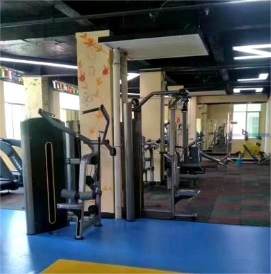 Staalbouw Commerciële sportschoolapparatuur Lat pulldown pin load selection machines