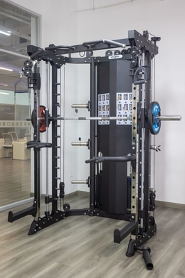 Geavanceerde Commerciële Gym Cable Crossover Power Squat Rack Smith Machine Multi Functional Trainer