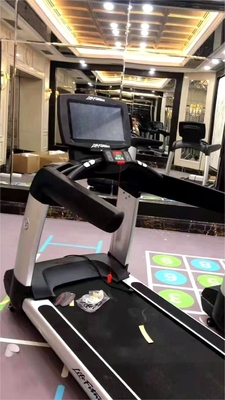 Fitnesscentrum/GYM ABS Plastic Hout Handheld Hartslag Test Treadmill 42-44cm Breedte