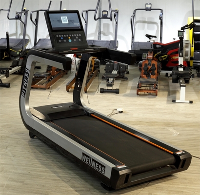 Verstelbare snelheid elektrische hardloopmachine loopbanden voor cardio training in commerciële sportschool