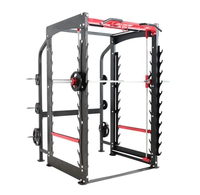 Multifunktioneel thuis fitness Smith machine met Leg Press en Pull Up Bars Steel Tube Q235