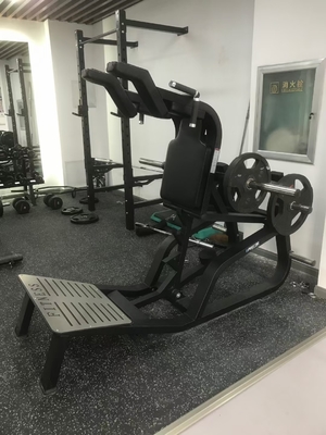 Commerciële plaat geladen machines buisdikte 3,0 mm Hack squat voor fitnessapparatuur
