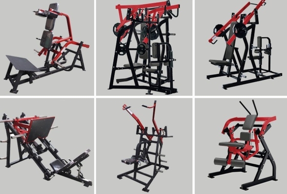 2 in 1 zittende Iso-laterale borst/achterplaat geladen sportschoolapparatuur voor staalconstructie